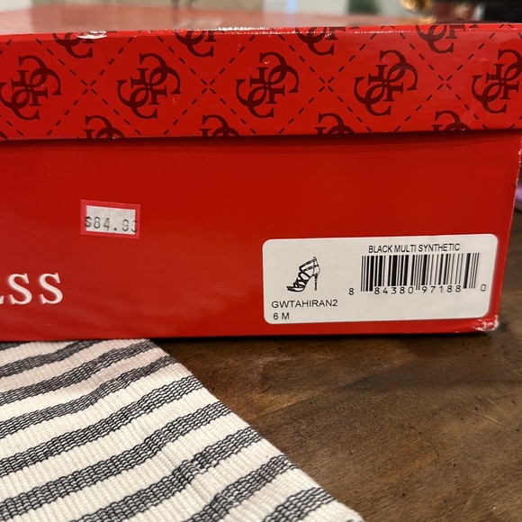 Guess platform lace up heels GWTAHIRAN2 - Picture 2 of 5